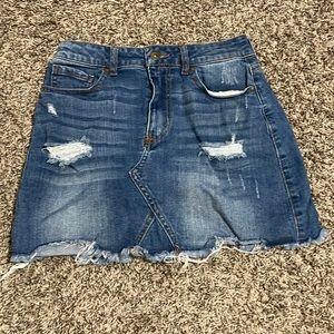 Denim skirt
